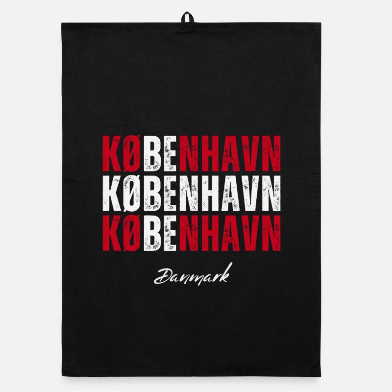 J’adore Copenhague, Copenhague Danemark Torchon bio