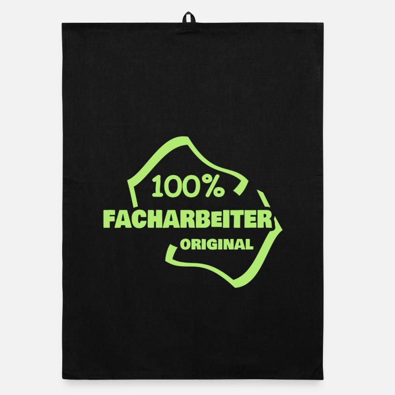 Occupation: Skilled worker Organic dish towel