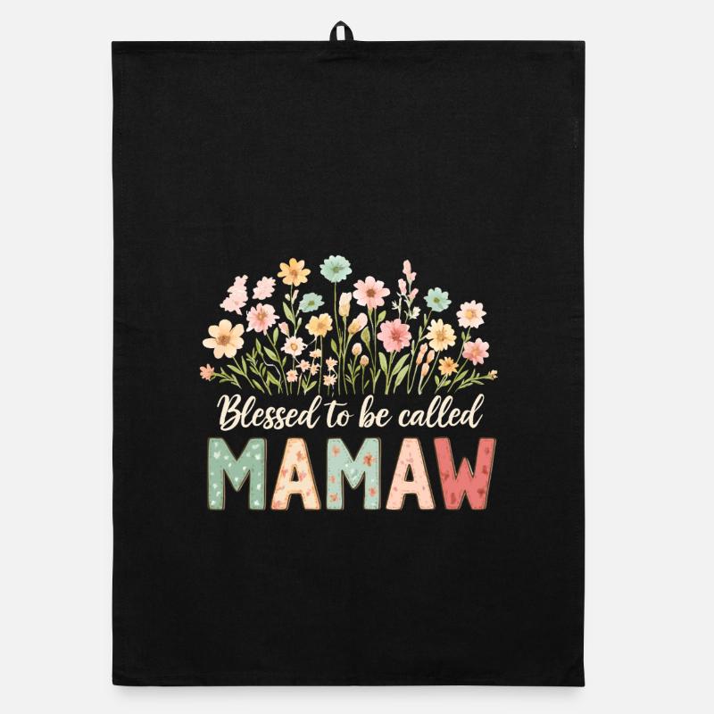 Bénie d’être appelée Mamaw Torchon bio