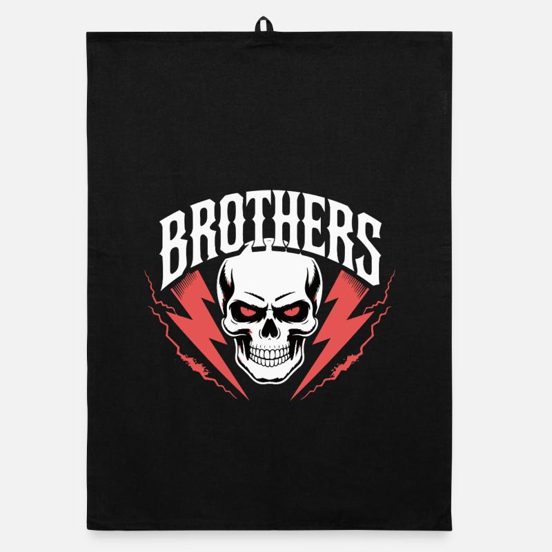 Brothers Skull Thunder Crest Torchon bio