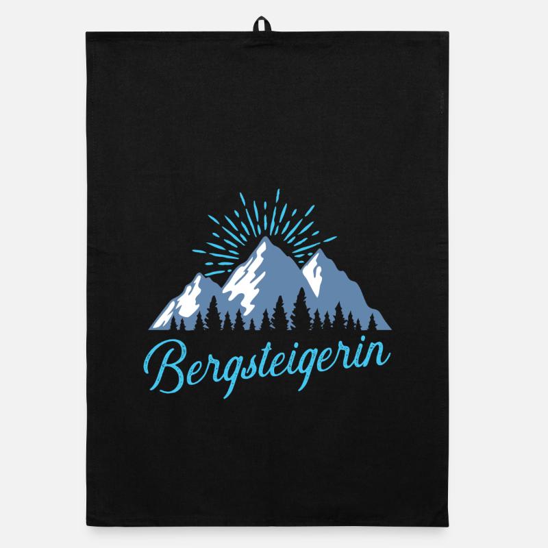 Bergsteigerin Organic Geschirrtuch