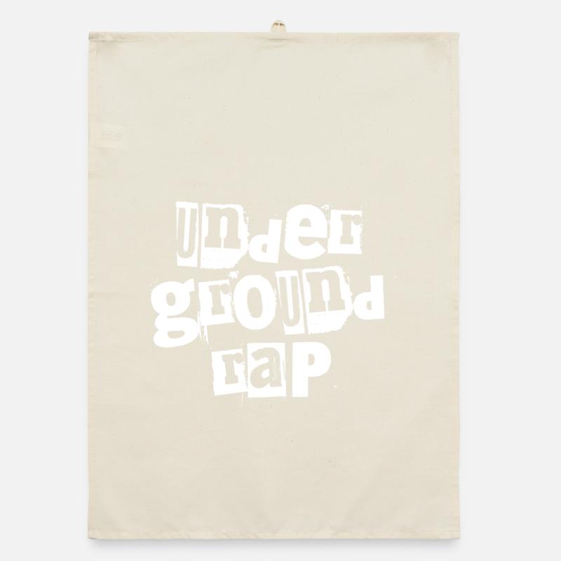 Typographie du rap underground Torchon bio