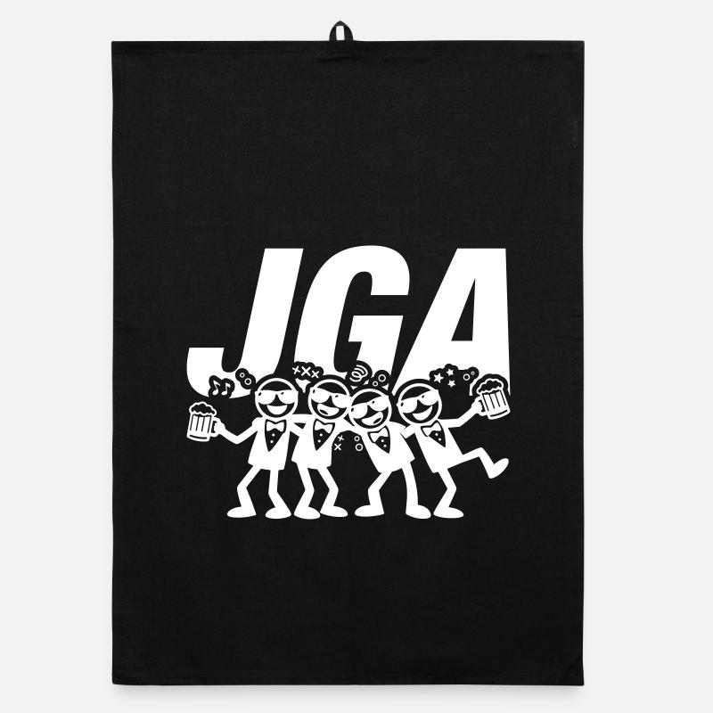 Bachelor party Jga Lustig Organic dish towel
