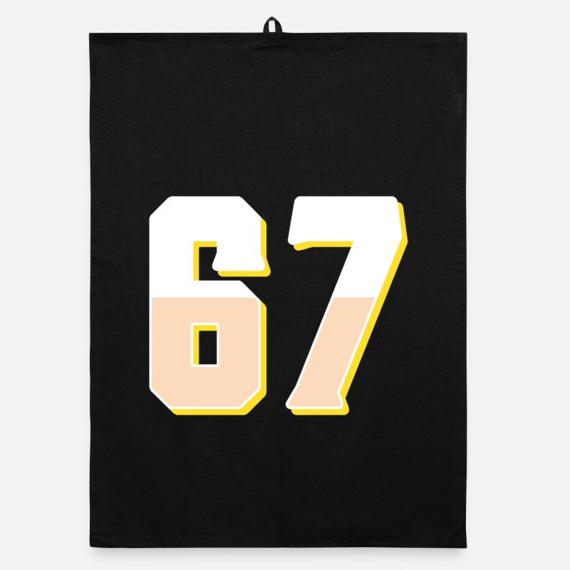 6 7 – Trendy minimalist text design, Organic dish towel