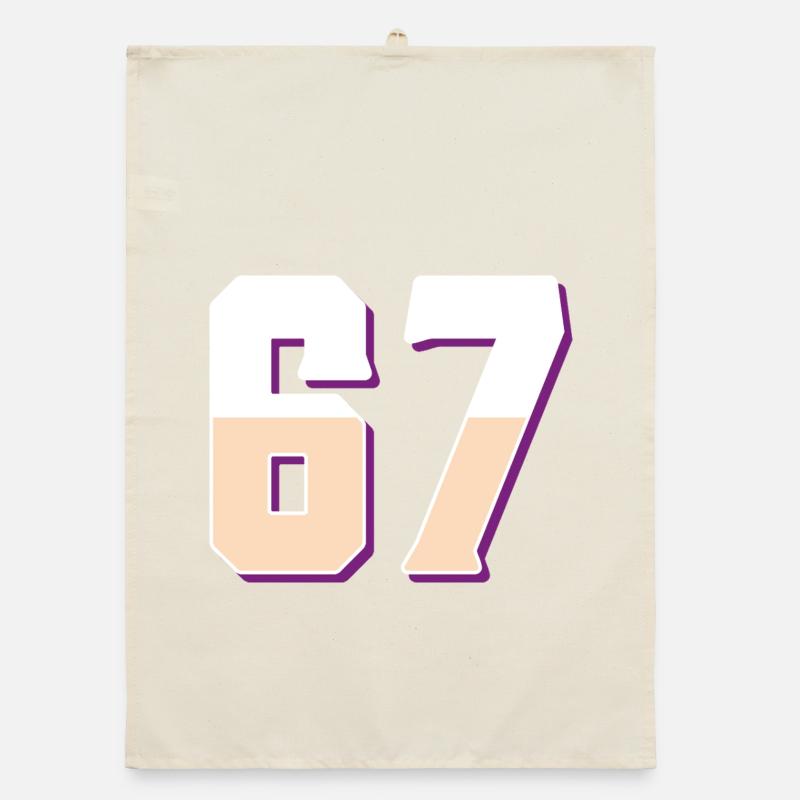 6 7 – Trendy minimalist text design, Organic dish towel