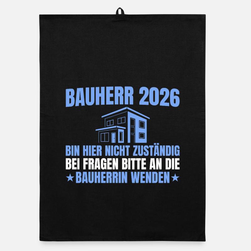 House construction I am not responsible - builder 2026 Organic dish towel