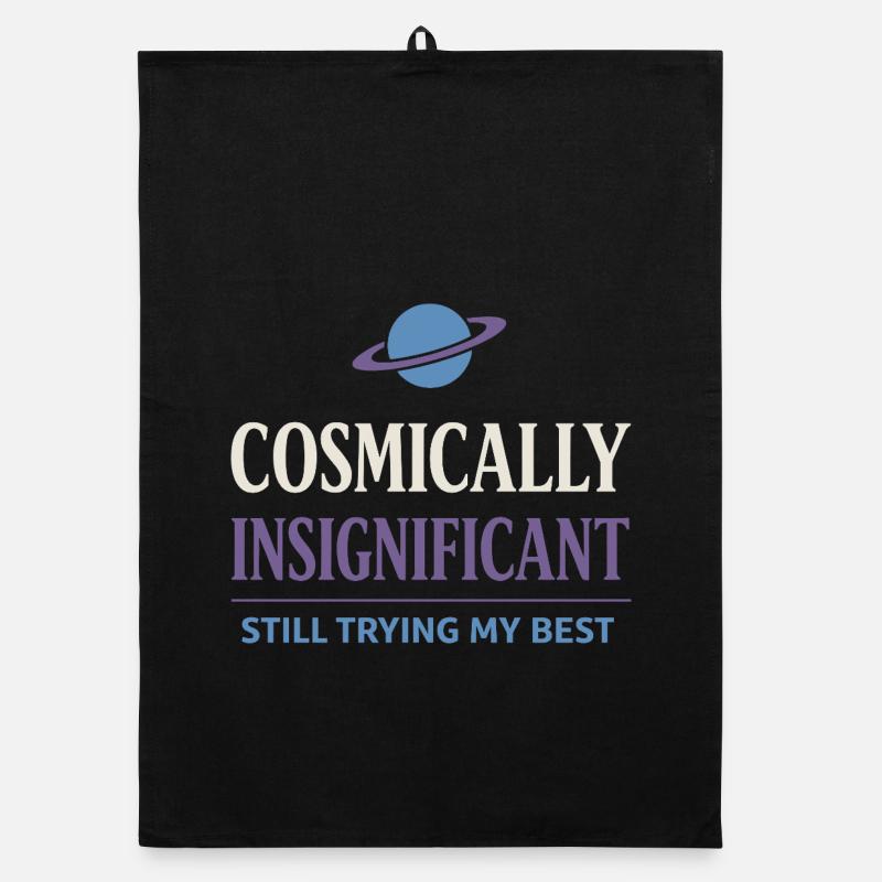 Existential humor, nihilism, humor, Organic dish towel