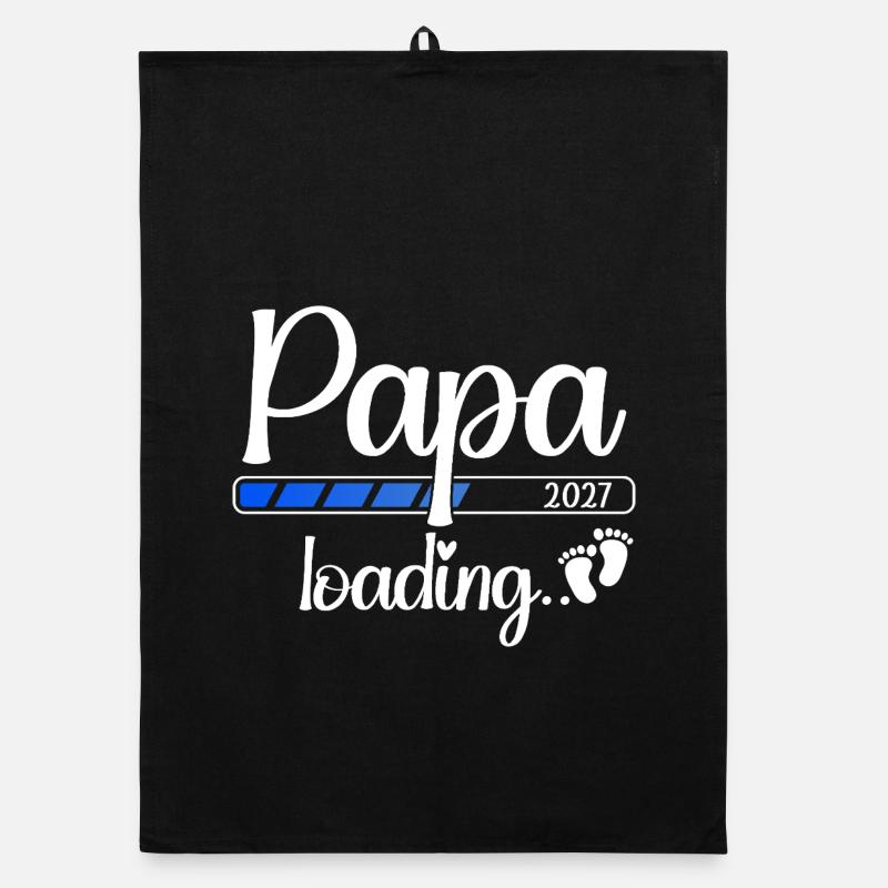 Papa 2027 Loading Werdender Papa 2027 Organic Geschirrtuch