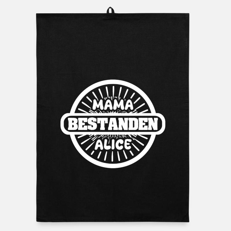 Alice als Name Organic Geschirrtuch