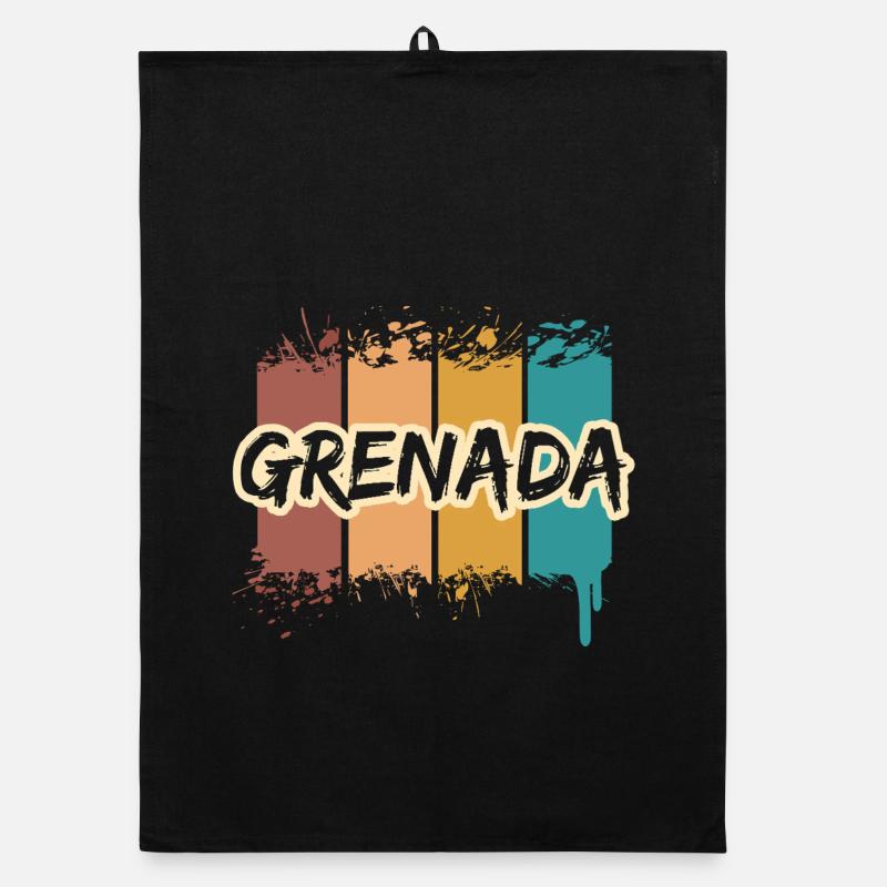 Cadeau pour la Grenade Torchon bio