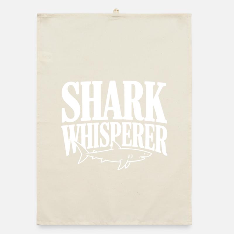 Shark Whisperer Organic dish towel