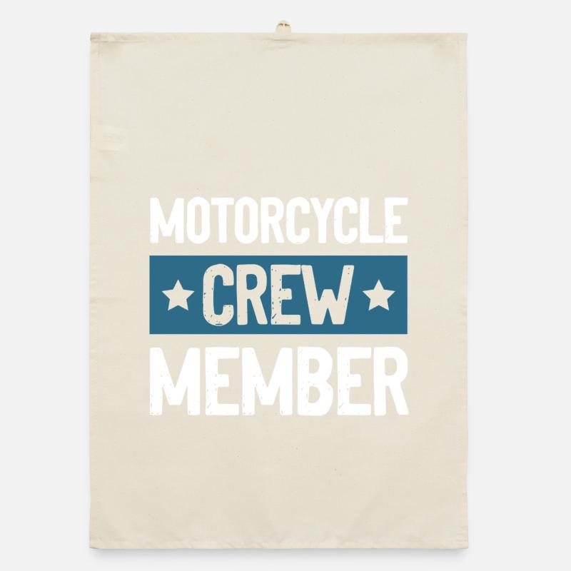 Motorcycle Crew Organic dish towel