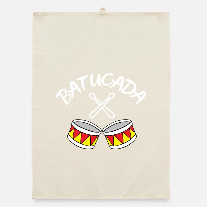 batucada, percussion, tambour Torchon bio