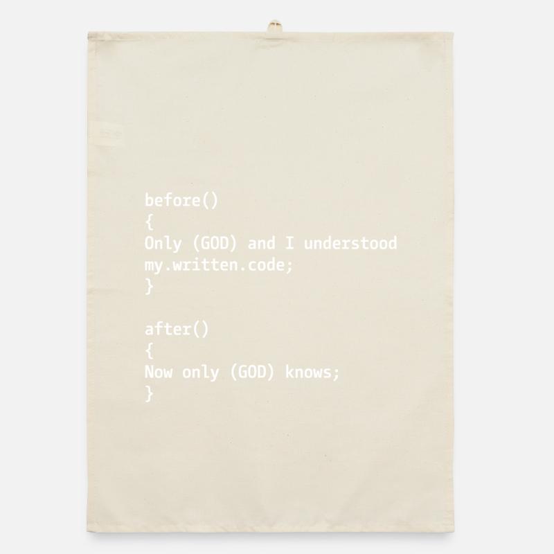 Programmer Joke Organic dish towel