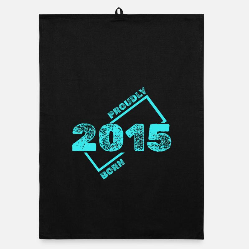Geboren 2015 Organic Geschirrtuch