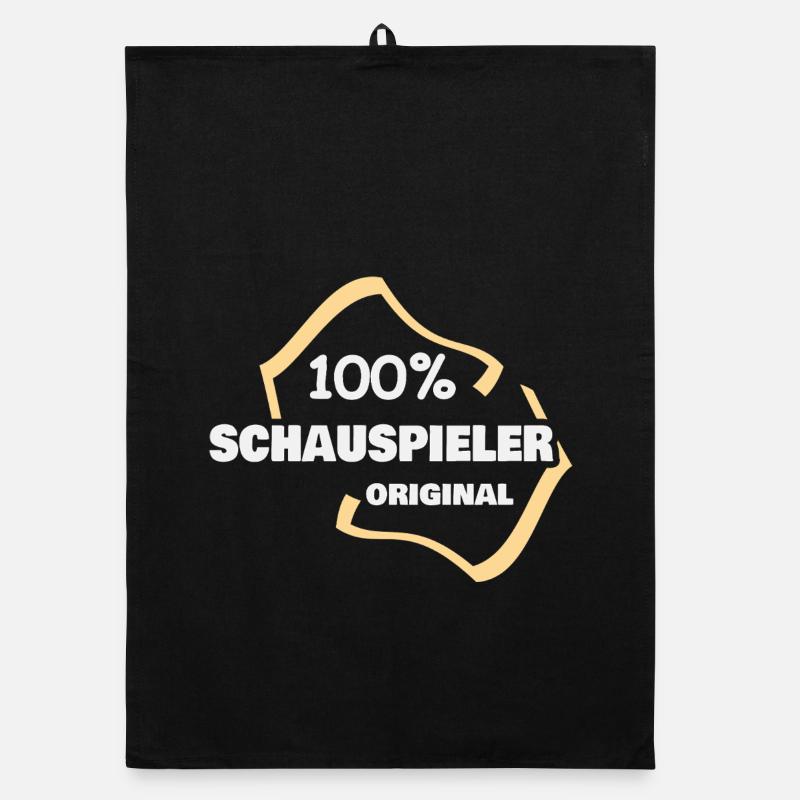 Schauspieler als Beruf Organic Geschirrtuch