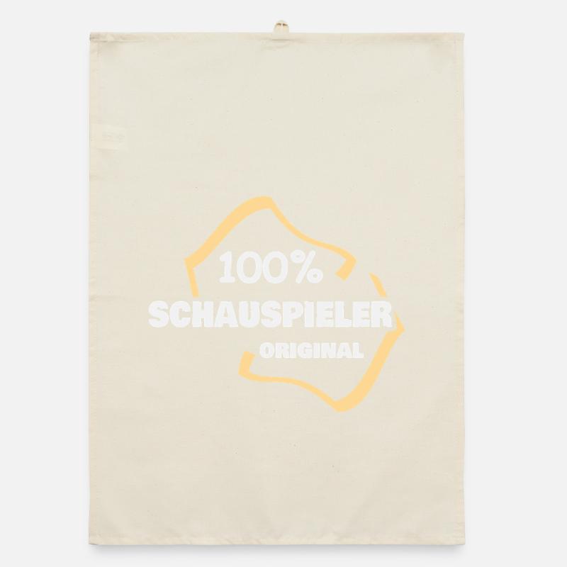 Schauspieler als Beruf Organic Geschirrtuch
