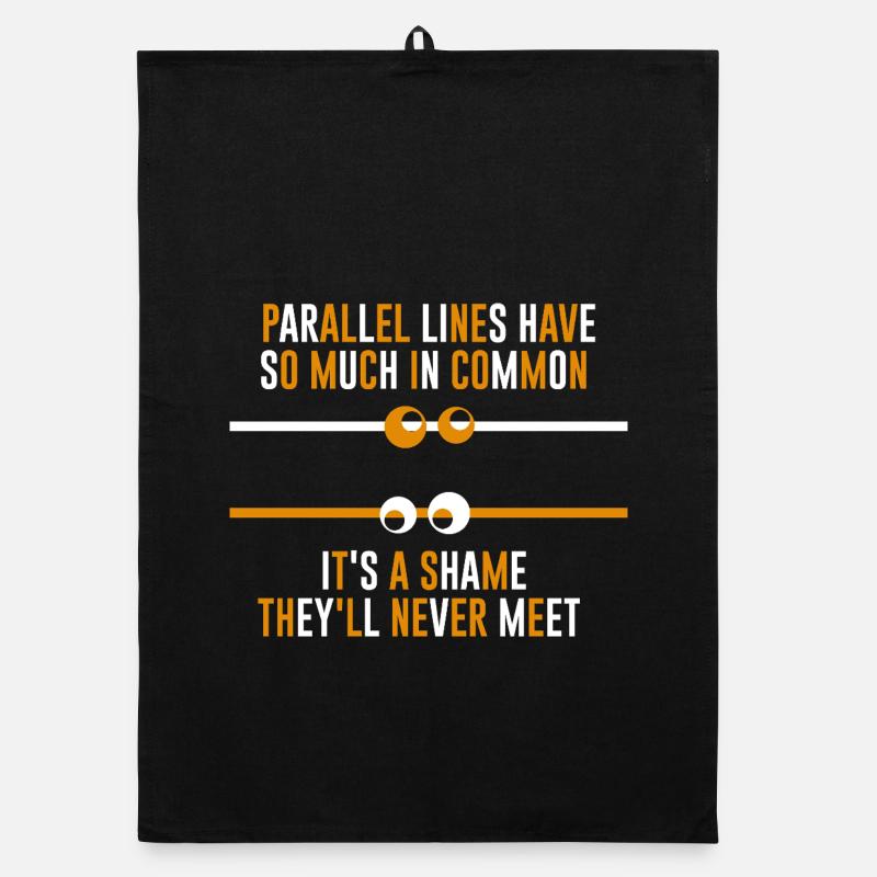 Funny Math Sayings Math Teacher Organic dish towel