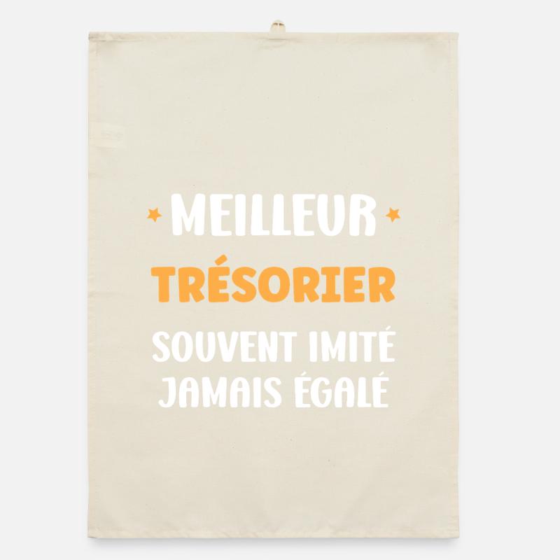 Bester Schatzmeister Immer Einzigartig Organic Geschirrtuch