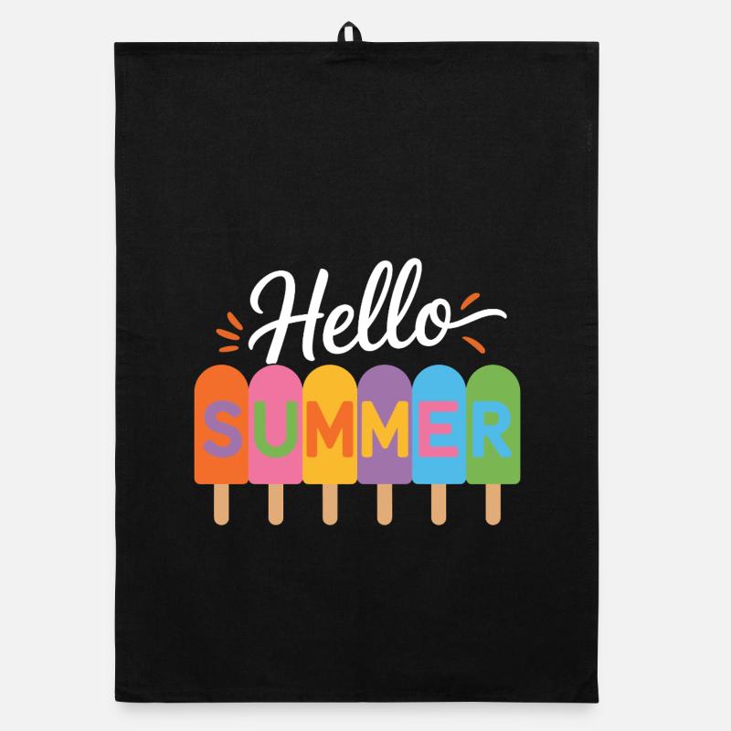 Hallo Sommer Organic Geschirrtuch