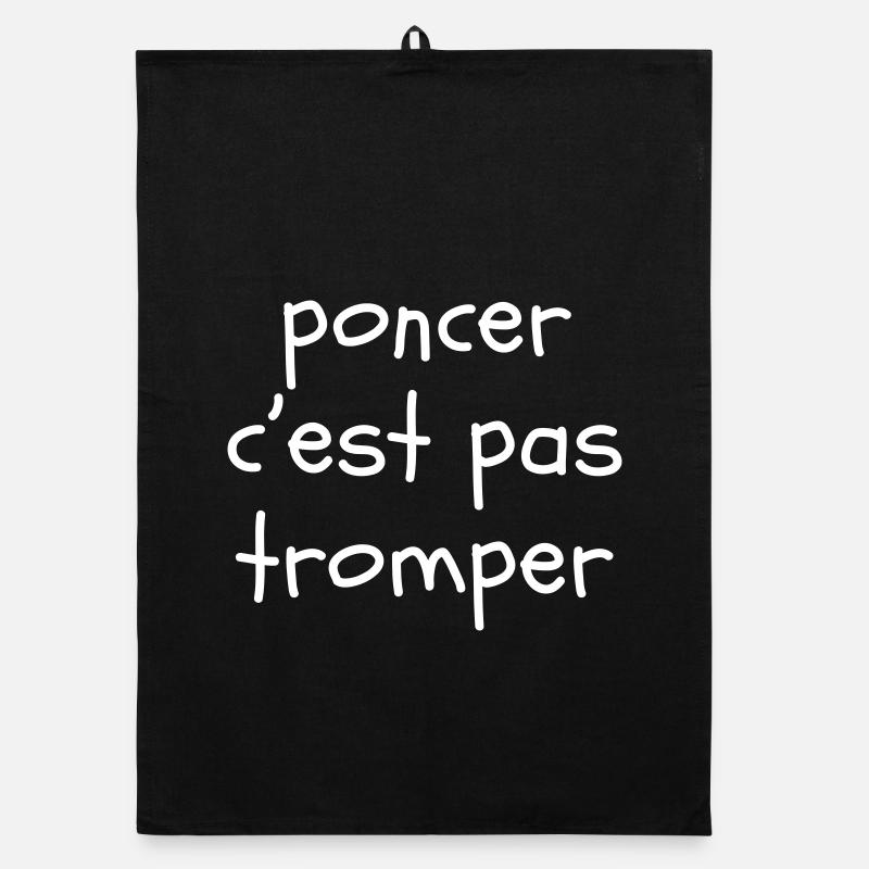 Poncer c'est pas tromper Torchon bio
