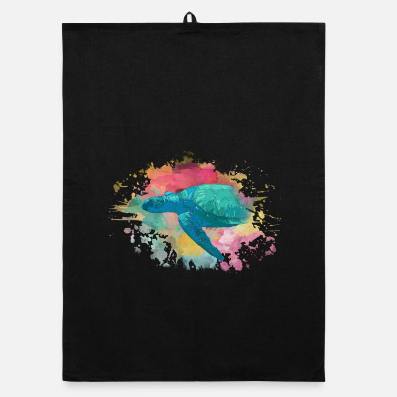 turtle Organic dish towel