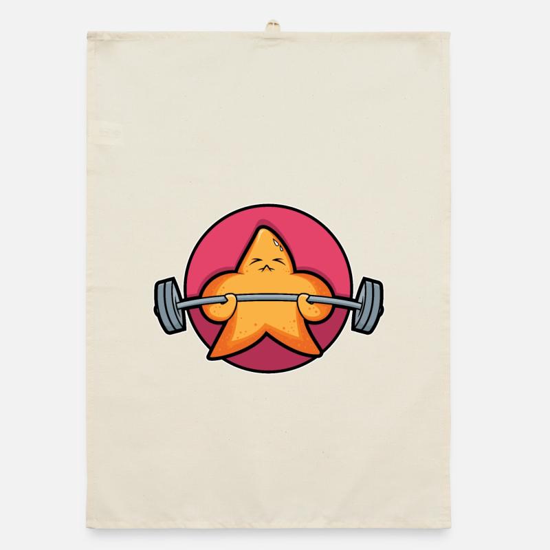 Conception de remise en forme Starfish Torchon bio