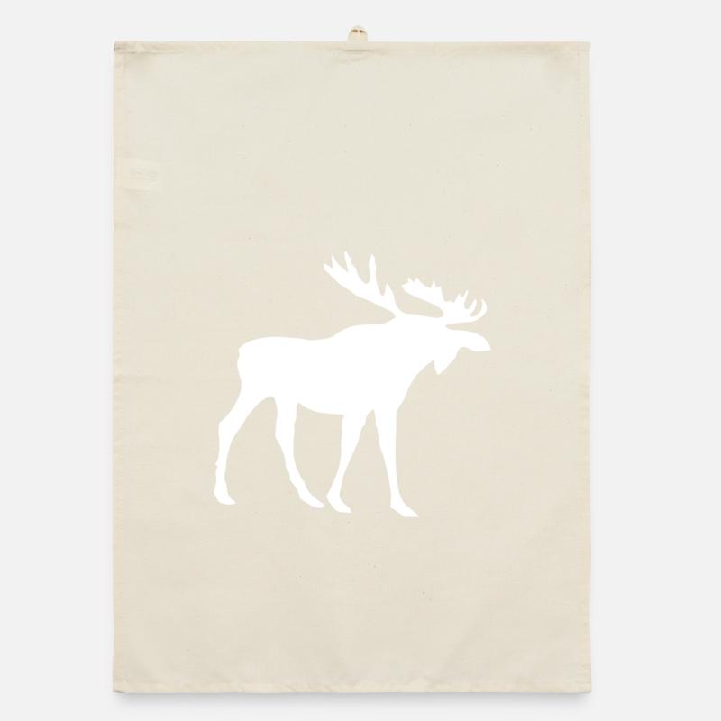 Elche Elch Organic Geschirrtuch