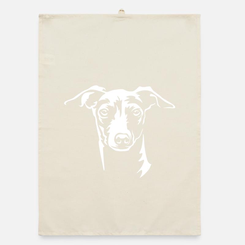 Italian wind chime head "Black Edition" Organic dish towel