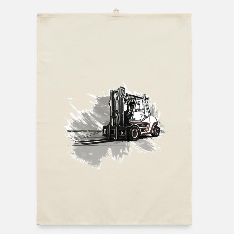 Forklift Organic dish towel