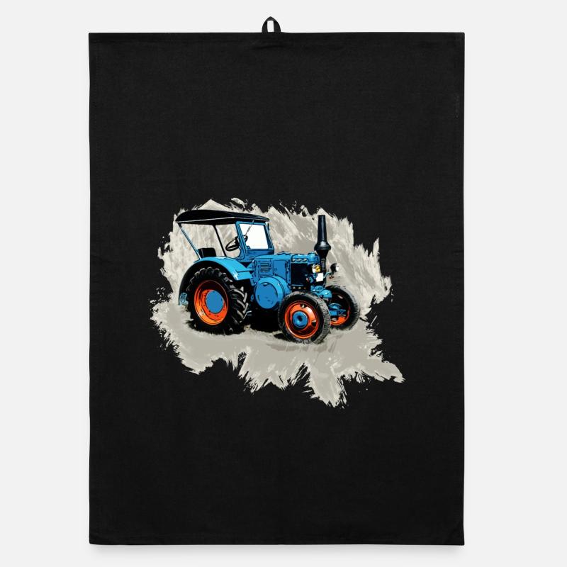 Traktor Lanz Organic Geschirrtuch