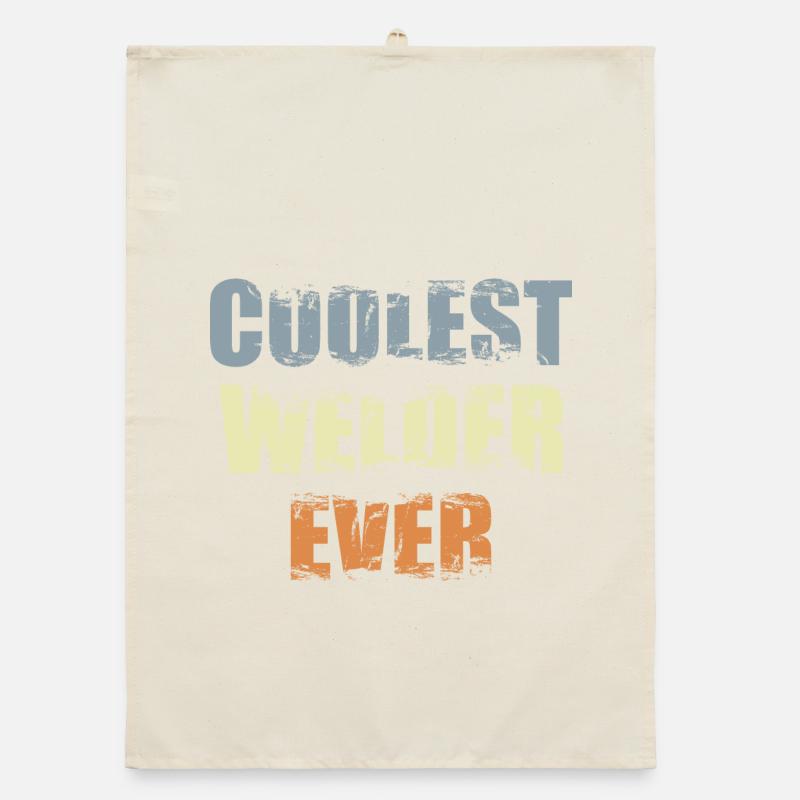 Cool welder Organic dish towel