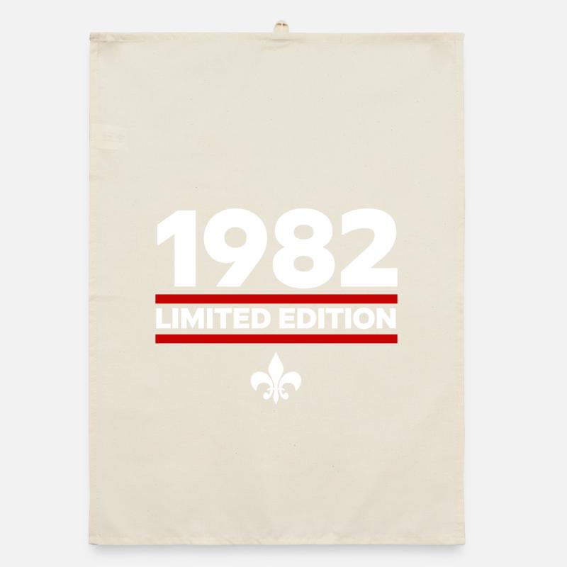 1982 Limited Edition Organic Geschirrtuch