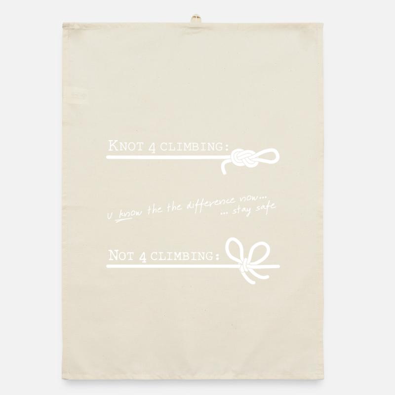 K-not 4 climbing - purewhite - DIGITAL Organic dish towel