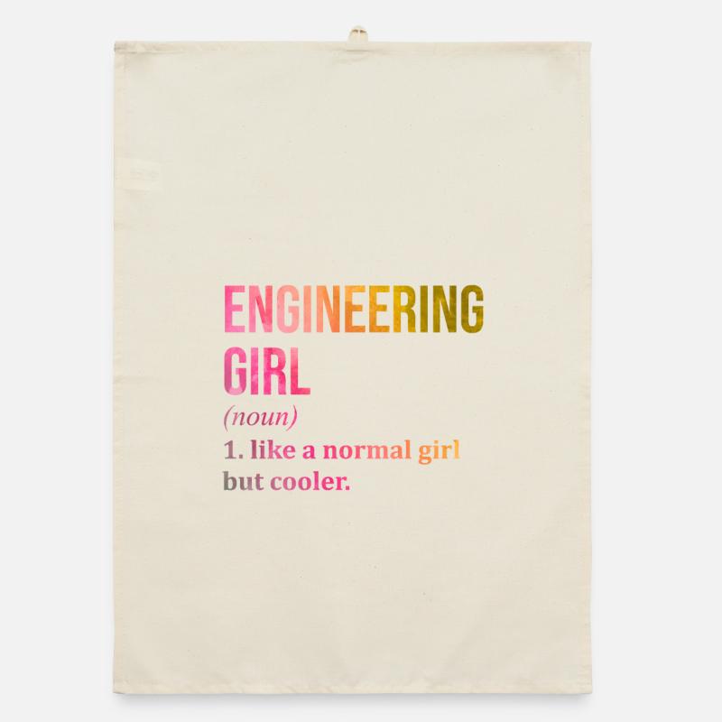 Engineering Organic dish towel