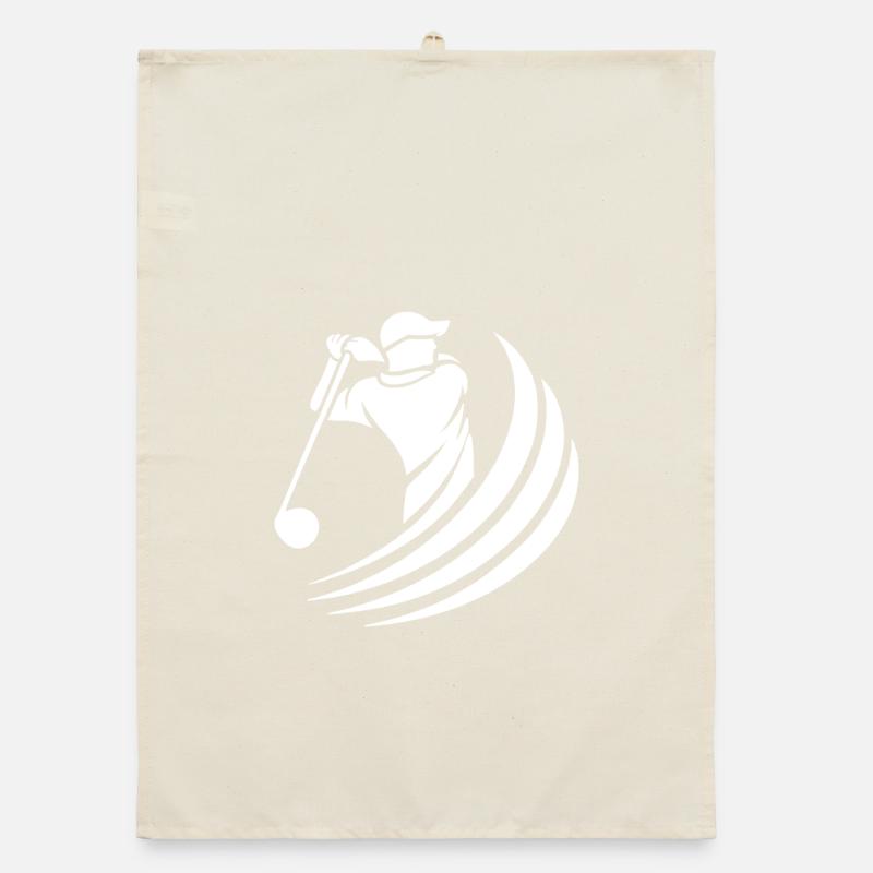 Golfers Organic dish towel