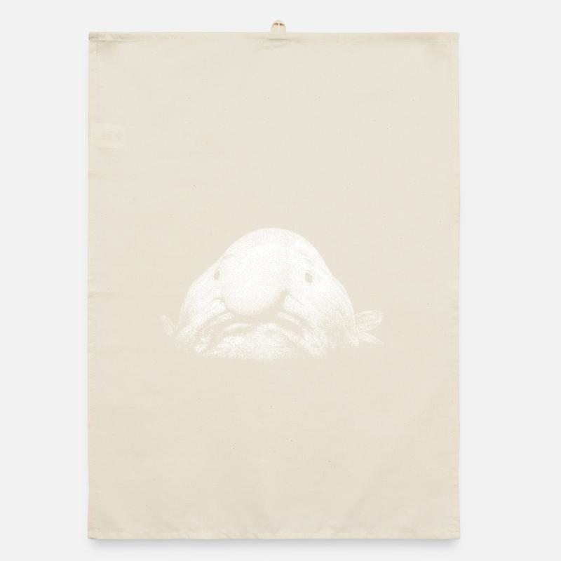A blob fish Organic dish towel