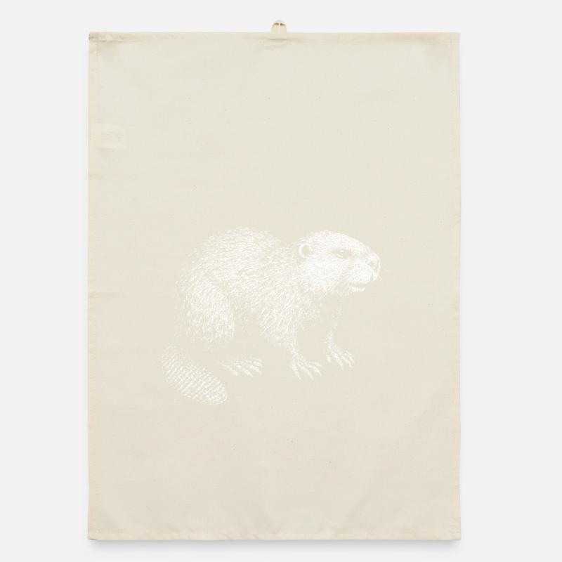 Ein Biber Organic Geschirrtuch