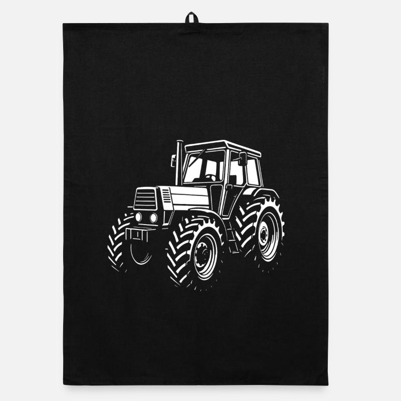 Ackerkraft im Retro-Stil Organic Geschirrtuch