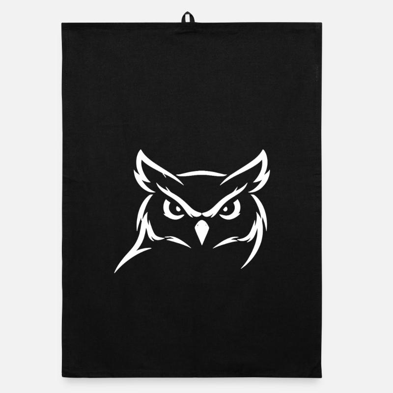 Owls Kop - Minimalist Nature Design Organic dish towel