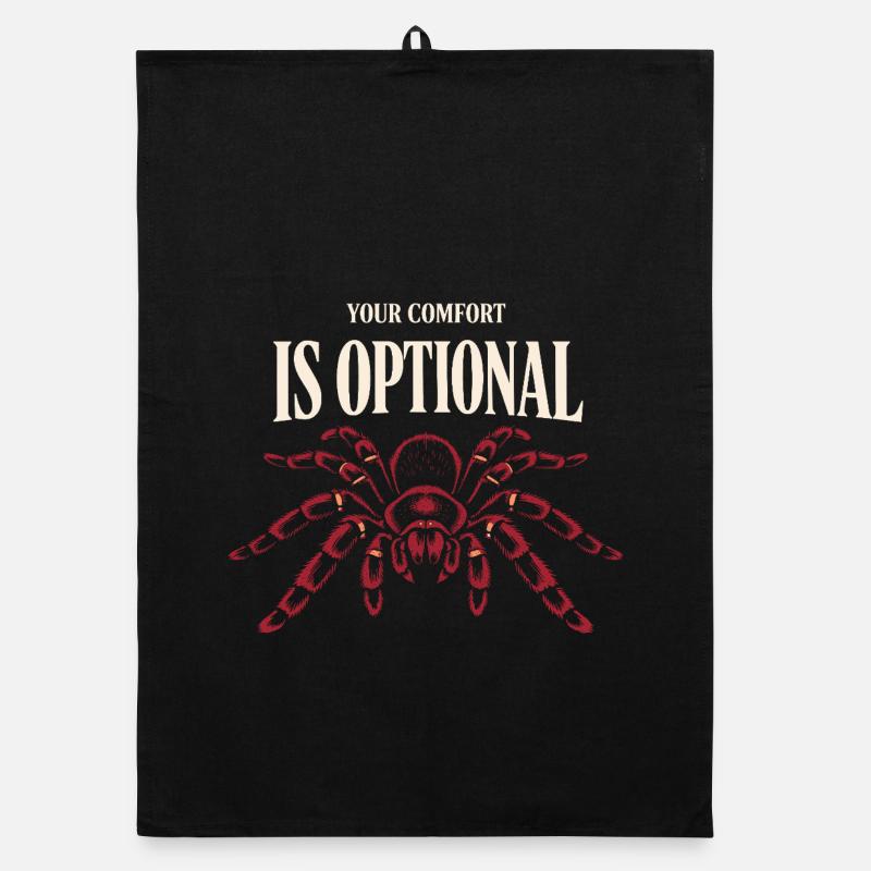 Propriétaire d’araignée Propriétaire de la Tarentule Torchon bio