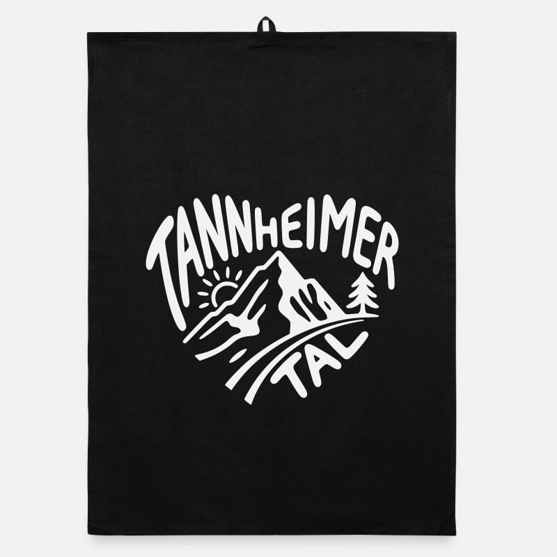 Tannheimer Tal Mountain Trail Organic dish towel