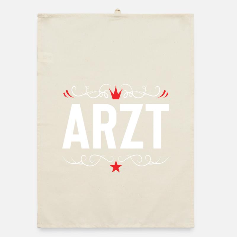 Arzt Beruf Organic Geschirrtuch
