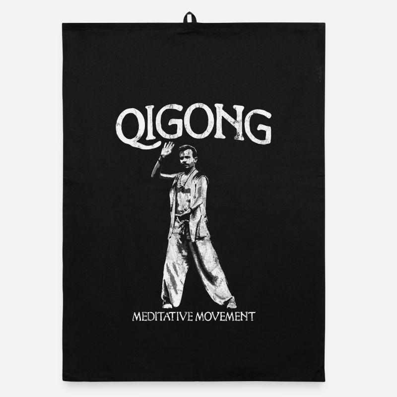 Qigong Meditative Movement Organic dish towel