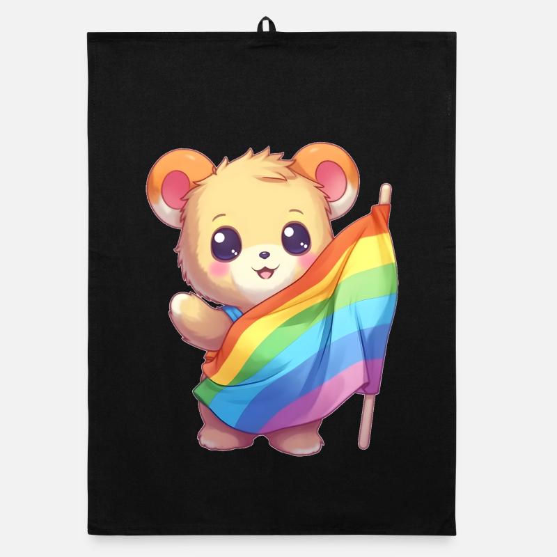 Liebe ist eine Bärennotwendigkeit Organic Geschirrtuch