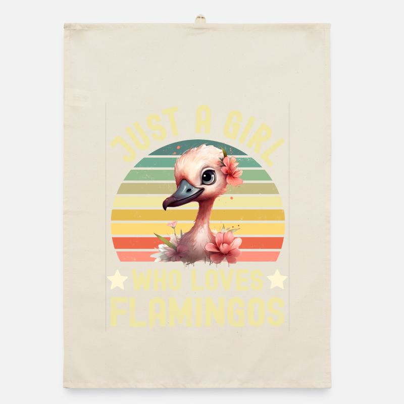 Flamingo Organic Geschirrtuch
