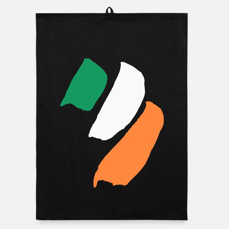Ireland Flag Organic dish towel