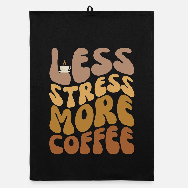 Moins de stress, plus de café Torchon bio