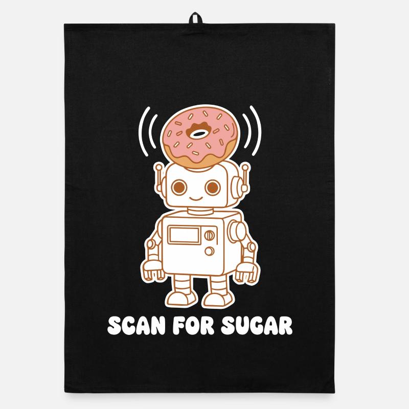 Donut Robot : Scanner le sucre Torchon bio