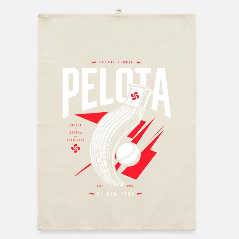 Pelote Basque Sport Design Torchon bio
